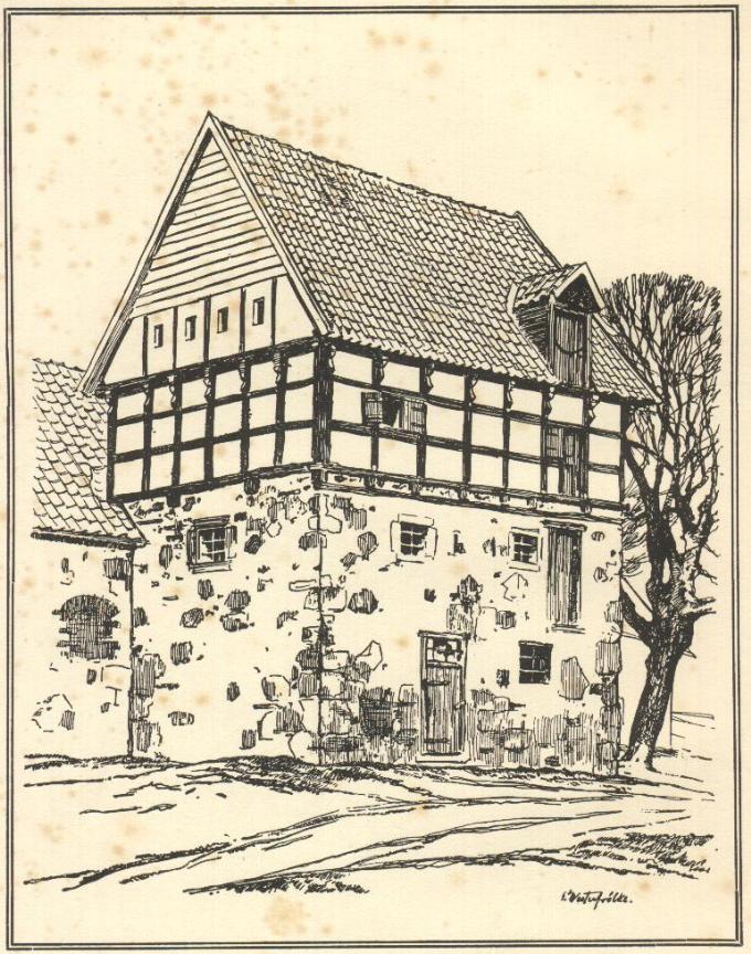 Der Turmspeicher auf dem Schwaghof